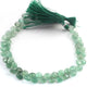 1  Strand Green Amethyst Faceted Briolettes -Heart Shape Briolettes 5mmx6mm- -8 Inches BR02721 - Tucson Beads