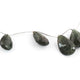 1 Strand Green Strawberry Quartz Faceted Briolettes - Pear Shape Briolette , Jewelry Making Supplies 26mmX15mm-23mmX13mm 8 Inches BR3961 - Tucson Beads