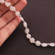 1 Strand White Rainbow Moonstone  Faceted Assorted Briolettes - 6mmx7mm-10mm6mm 8  Inches BR589 - Tucson Beads