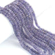 1  Long Strand Tanzanite Faceted  Rondelles -Round Shape  5mm-6mm 16 Inches BR02701 - Tucson Beads
