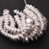 1 Strand Silver Plated Copper Japanese Cap Beads, Copper Beads, Jewelry Making Tools, 14mmx9mm, 8 Inches, gpc100