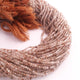 5 Strands Copper Rutile Gemstone Balls, Semiprecious beads  Faceted Gemstone Round Ball-2mm-13 Inches  RB0469 - Tucson Beads