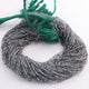 5 Strands Green Fluorite Faceted Rondelles- Finest Quality Rondelles Beads 2mm 13 inch strand RB210 - Tucson Beads