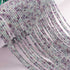 AAA  Green Fluorite  Micro Faceted 2mm  Beads - RB210