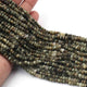 5 Long Strands Cats Eye Faceted Rondelles Beads - Cats Eye Small Beads  - 4mm- 5mm - 13.5 Inches Long RB267 - Tucson Beads