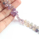 1  Strand Fluorite Faceted Briolettes -Pear Shape Briolettes  8mm-9mm-8 Inches BR2686 - Tucson Beads