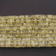 1 Strand Lemon Quartz Faceted Heishi Wheel Briolettes - Gemstone Briolettes  - 6mm-8mm -16 Inches BR02015 - Tucson Beads