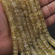 1 Strand Lemon Quartz Faceted Heishi Wheel Briolettes - Gemstone Briolettes  - 6mm-8mm -16 Inches BR02015 - Tucson Beads