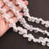 1 Strand White Rainbow Moonstone  Faceted Heart Shape Briolettes - 8mm-11mm - 9 inches BR620