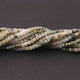 5 Long Strands Cats Eye Faceted Rondelles Beads - Cats Eye Small Beads  - 5mm - 13 Inches Long RB264 - Tucson Beads
