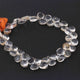 1 Strand Citrine Smooth Briolettes - Heart Shape Briolettes  6mmx6mm-13mmx12mm-9 inches BR3664 - Tucson Beads