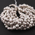 2 Strands Silver Plated Copper Heart Shape Beads, Copper Beads, Jewelry Making 10mm, 8 Inches, GPC030