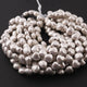 2 Strands Silver Plated Copper Heart Shape Beads, Copper Beads, Jewelry Making 10mm, 8 Inches, GPC030 - Tucson Beads