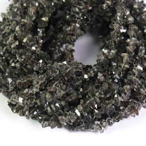 1 Strand AAA Clear Herkimer Diamond Nuggets,  Center Drilled Beads -  2mmx5mm-2mmx8mm 17 inches BR827 - Tucson Beads
