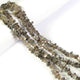 1 Strand AAA Clear  Herkimer Diamond Quartz Nuggets, - Center Drilled Beads -  3mmx5mm-4mmx11mm 8 Inches  BR4128 - Tucson Beads