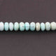 1 Strand Amazonite Faceted Roundels -Round Shape  Roundels 9mm-8 Inches BR3162 - Tucson Beads