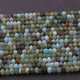 5 Strands Peru Opal Faceted Rondelles, Gemstone Beads 4mm 13inche RB154 - Tucson Beads