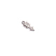1 Pc Natural Pave Diamond Arrow Charm 925 Sterling Silver Pendant - 12mmX5mm Pdc226 - Tucson Beads