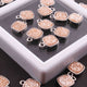 10 Pcs Mystic Orange Druzy Square Drop Pendant, Silver Plated Titanium Pendant, Bezel Pendant 9mmX7mm PC1065 - Tucson Beads