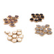 10 Pcs Mystic Druzy Round Drop Pendant, 24k Gold Plated, Titanium  Pendant, Bezel Pendant 9mmX7mm PC1006 - Tucson Beads