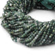 5 Strands Green Rutile Gemstone Balls, Semiprecious beads 13 Inches Long- Faceted Gemstone -3mm Jewelry RB0065 - Tucson Beads
