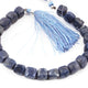 1 Long Strand Lapis Lazuli Faceted Cube Briolettes - Box shape Beads 7mm-9mm 7.5 Inches BR3215 - Tucson Beads