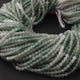 5 Strands Shaded Green Quartz Gemstone Balls, Semiprecious beads 12.5 Inches Long- Faceted Gemstone -3mm Jewelry RB0077 - Tucson Beads