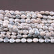 1 Long Strand Gray Moonstone Silver Coated  Faceted  Briolettes - Oval Shape Beads Briolettes  10mmx8mm-11mmx9mm 15 inches BR3199 - Tucson Beads