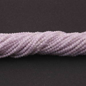 5 Strands Lavender  Gemstone Balls, Semiprecious beads 12.5 Inches Long- Faceted Gemstone -3mm Jewelry RB0075 - Tucson Beads