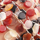 1 Strand Mix Stone Faceted Briolettes - Multi Stone Fancy Shape Briolettes - 13mmx11mm-15mmx11mm - 8 Inches BR01423 - Tucson Beads