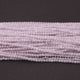 5 Strands Lavender  Gemstone Balls, Semiprecious beads 12.5 Inches Long- Faceted Gemstone -3mm Jewelry RB0075 - Tucson Beads