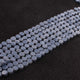 1 Strand Blue Oregon Opal Smooth Briolettes - Coin Shape Briolettes - 8mm- 13 Inches BR02555 - Tucson Beads