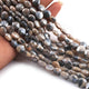 1 Strand Grey Moon Stone Faceted Coin Beads Briolettes -  Coin Shape Briolettes 9mm - 15 Inches BR2074 - Tucson Beads