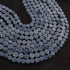 1 Strand Blue Oregon Opal Smooth  Briolettes -  Coin Shape Briolettes - 8 mm- 13 Inches BR02557