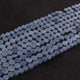 1 Strand Blue Oregon Opal Smooth  Briolettes -  Coin Shape Briolettes - 8 mm- 13 Inches BR02557 - Tucson Beads