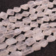 1  Strand  White Moon Stone Faceted Tumbled Shape, Nuggets Beads , Step Cut , Briolettes - 11mmx9mm-15mmx10mm - 10.5 inches BR02951 - Tucson Beads
