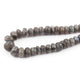 1  Strand Labradorite Smooth Roundels - Smooth Roundels Beads 6mm-13mm 18 Inches long BR3135 - Tucson Beads