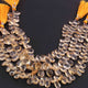 1  Strand Citrine Faceted Briolettes  -Pear Shape  Briolettes - 7mmx6mm-16mmx10mm- 9 Inches BR02041 - Tucson Beads