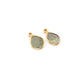 1 Pc Natural Green Slice Raw Diamond 925 Sterling Vermeil Pendant- Diamond Slice Pendant, Uncut Diamond,  -8mmx11mm BDU099 - Tucson Beads