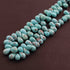 1 Strand Natural Sleeping Beauty Turquoise Faceted Big Size Tear Drop Briolettes -Arizona Turquoise Tear -3mmx7mm-6mmx11mm 9 Inches BR3298