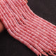 1  Strand  Pink Opal  Smooth Briolettes  - Wheel Shape Briolettes - 9mm - 14.5 Inches BR02565 - Tucson Beads
