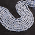 1 Strand Blue Oregon Opal Smooth Coin Briolettes - Blue Opal Coin Shape 8 mm- 13 Inches BR02562