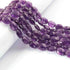 1  Strand Amethyst Faceted Briolettes  -Oval Shape  Briolettes - 6mmx6mm-13mmx10mm-10  Inches BR02091