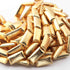 1 Strand Gold Plated Designer Copper Rectangle Scratch Bar Shape Beads,Jewelry Making 24mmx12mm 8 inches BulkLot GPC879