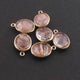 5 Pcs Birth Stone Faceted 925 Sterling Vermeil Oval Shape Pendant , Birthstone Colors Add- On Charm As Pendant 16mmx11mm-19mmx11mm  SS0016 - Tucson Beads