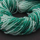 5 Strands Shaded Green Onyx Gemstone Balls, Semiprecious beads 12.5 Inches Long- Faceted Gemstone -3mm Jewelry RB0098 - Tucson Beads