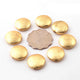 2 Strands Beads Designer Round Coin Shape Beads,Casting Copper Beads,Jewelry Making Supplies ,18mm-8 inch-GPC698 - Tucson Beads