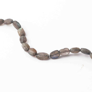 1  Strand Labradorite Faceted Briolettes  -Oval Shape Briolettes  7mmx6mm - 13mmx6mm 8 Inches BR3719 - Tucson Beads