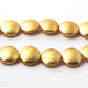 1 Strands Beads Designer Round Coin Shape Beads,Casting Copper Beads,Jewelry Making Supplies ,14mm-8 inch-GPC699 - Tucson Beads