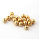 1 Strand Gold Plated Designer Copper Balls,Casting Copper Balls,Jewelry Making Supplies 7mmX5mm 8 inches Bulk Lot GPC614 - Tucson Beads